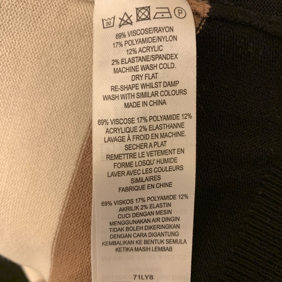 French Connection Real Jag Stripe Sweater Dress - Picture 5 of 5